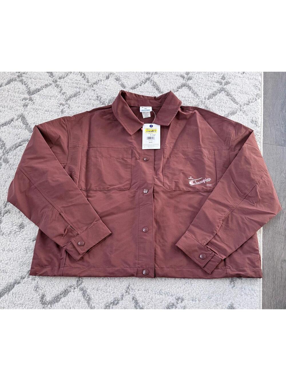New with tags Champion lightweight button front jacket/shaket